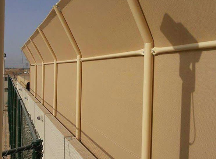 سواتر قماش للمنازل والآحواش بخامات عصرية والوان عديدة 